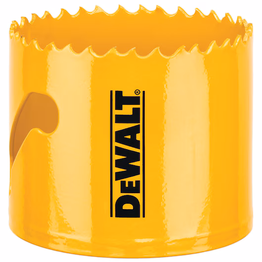 DeWALT® DAH180038 Hole Saw, 2-3/8 in Dia, 1-3/4 in D Cutting, Bi-Metal Cutting Edge, 5/8-18 Arbor