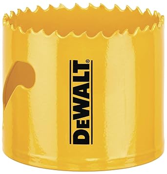 DeWALT® DAH180042 Hole Saw, 2-5/8 in Dia, 1-3/4 in D Cutting, Bi-Metal Cutting Edge, 5/8-18 Arbor