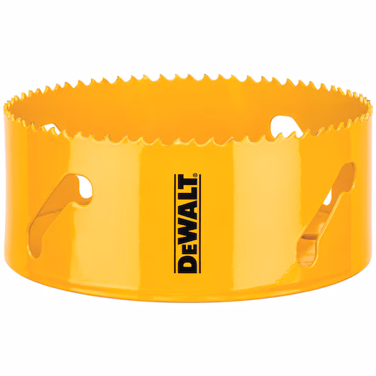 DeWALT® DAH180080 Hole Saw, 5 in Dia, 1-3/4 in D Cutting, Bi-Metal Cutting Edge, 5/8-18 Arbor