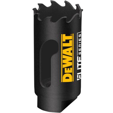 DeWALT® DAH3118 Hole Saw, 1-1/8 in Dia, 1-3/4 in D Cutting