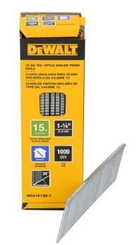 15GA 1-1/4IN DA FINSIH  1K