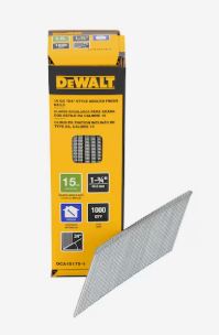 15GA DA FINISH 1-3/4IN LONG  1K PK