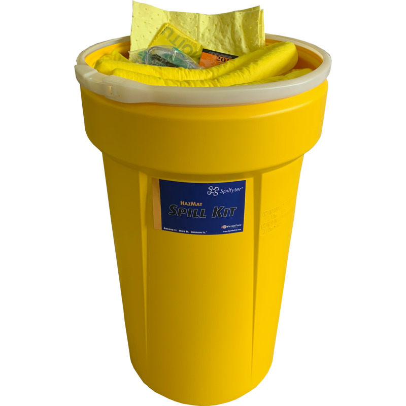 ECCN 1C350 Spilfyter HazMat 95 Gallon Overpack Drum Spill Kit