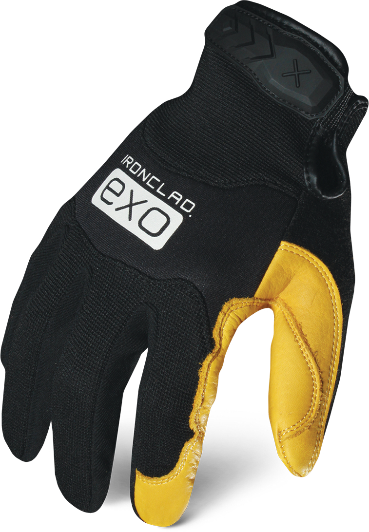 EXO™ PRO LEATHER COWHIDE, BLACK/TAN