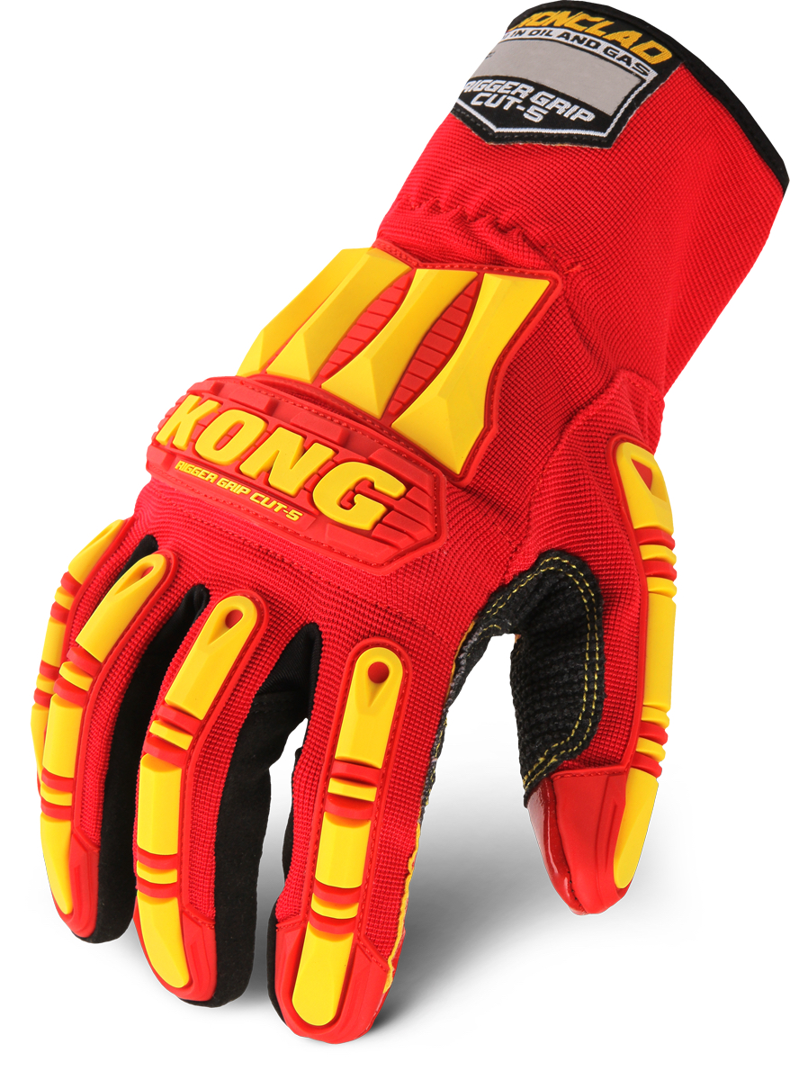 KONG® RIGGER GRIP A5, RED, SZ L