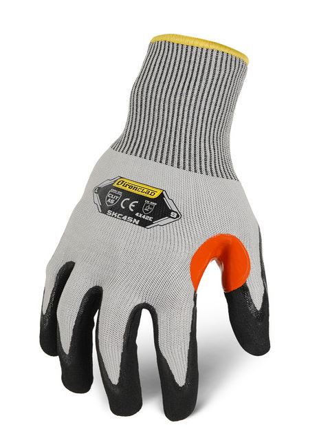 COMMAND™ A5 SANDY NITRILE, GREY, SZ S