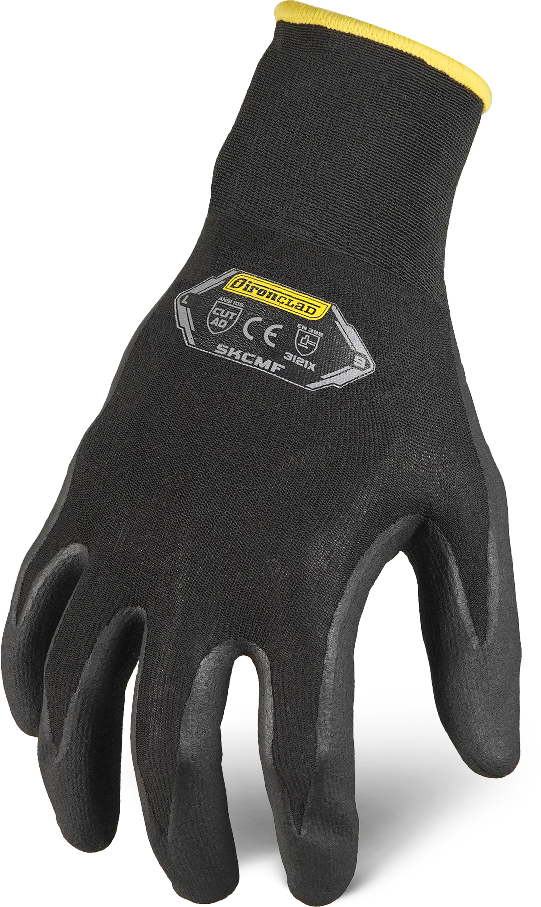 COMMAND™ MICROFOAM NITRILE, BLACK, SZ XXL