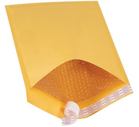 10-1/2 X 16" KRAFT #5 SS BUBBLE MAILERS