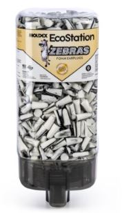 Moldex Zebras EcoStation® Uncorded Disposable Foam Earplug Dispenser 6709, NRR 33dB