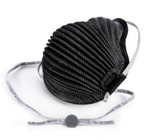Moldex M4600 N95 AirWave M Series Black Disposable Particulate Respirator with SmartStrap, Size Medium/Large, NIOSH Approved