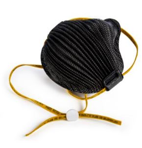 Moldex M4621 AirWave M Series Black Disposable N95 Particulate Respirator with SmartStrap, Size Small, NIOSH Approved