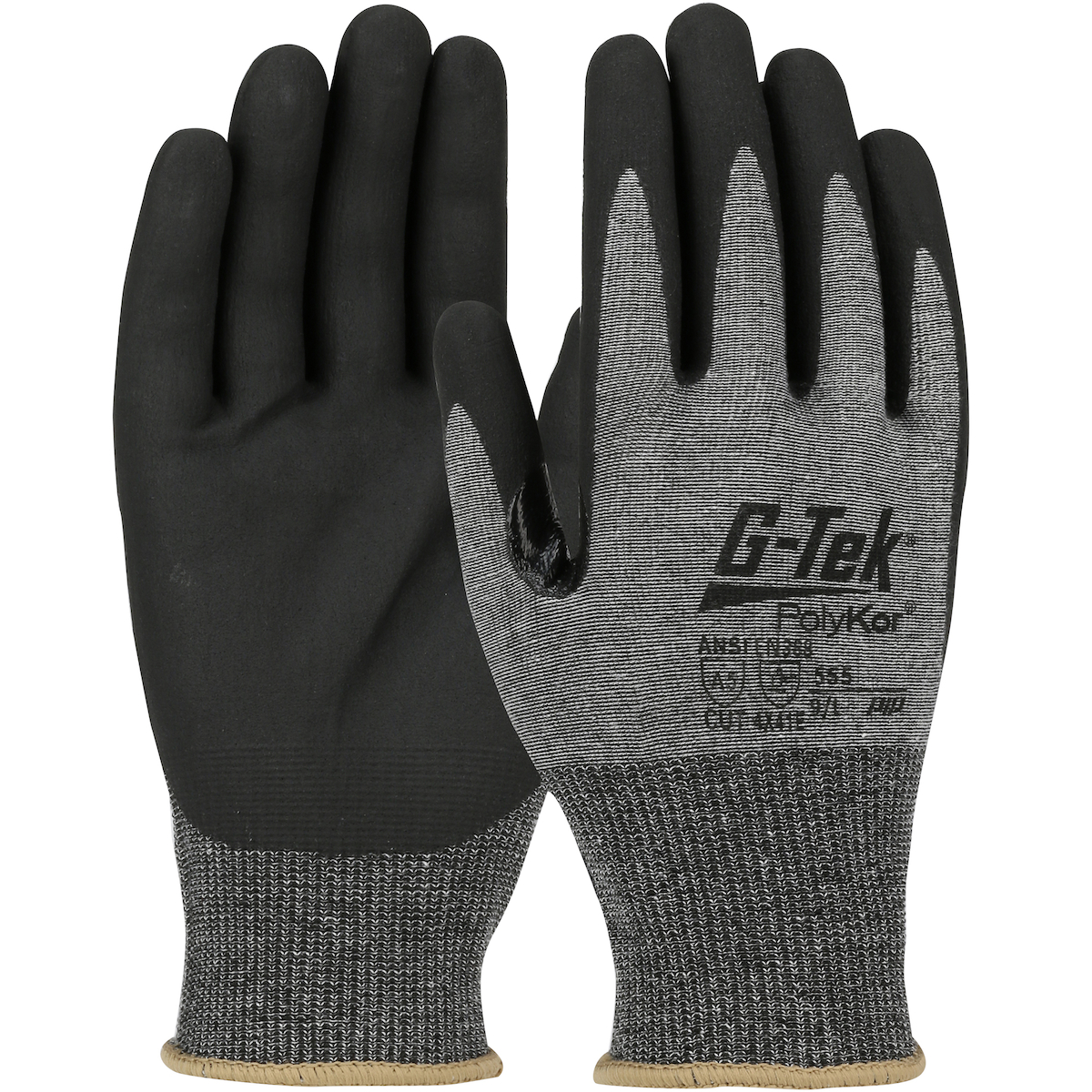 GLOVE XS BLACK ATA A5 CUT PROTECTION