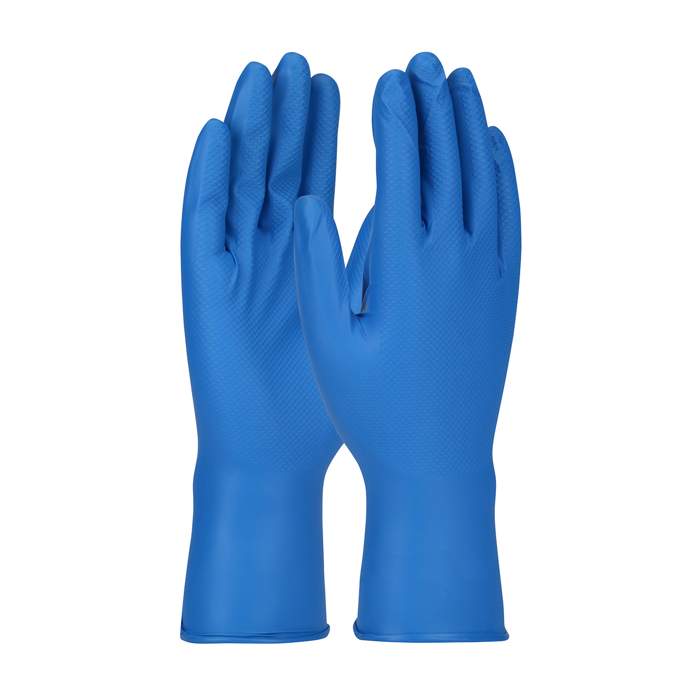 GLOVE AMBI-DEX GRIPPAZ FOOD PLUS BLUE 8