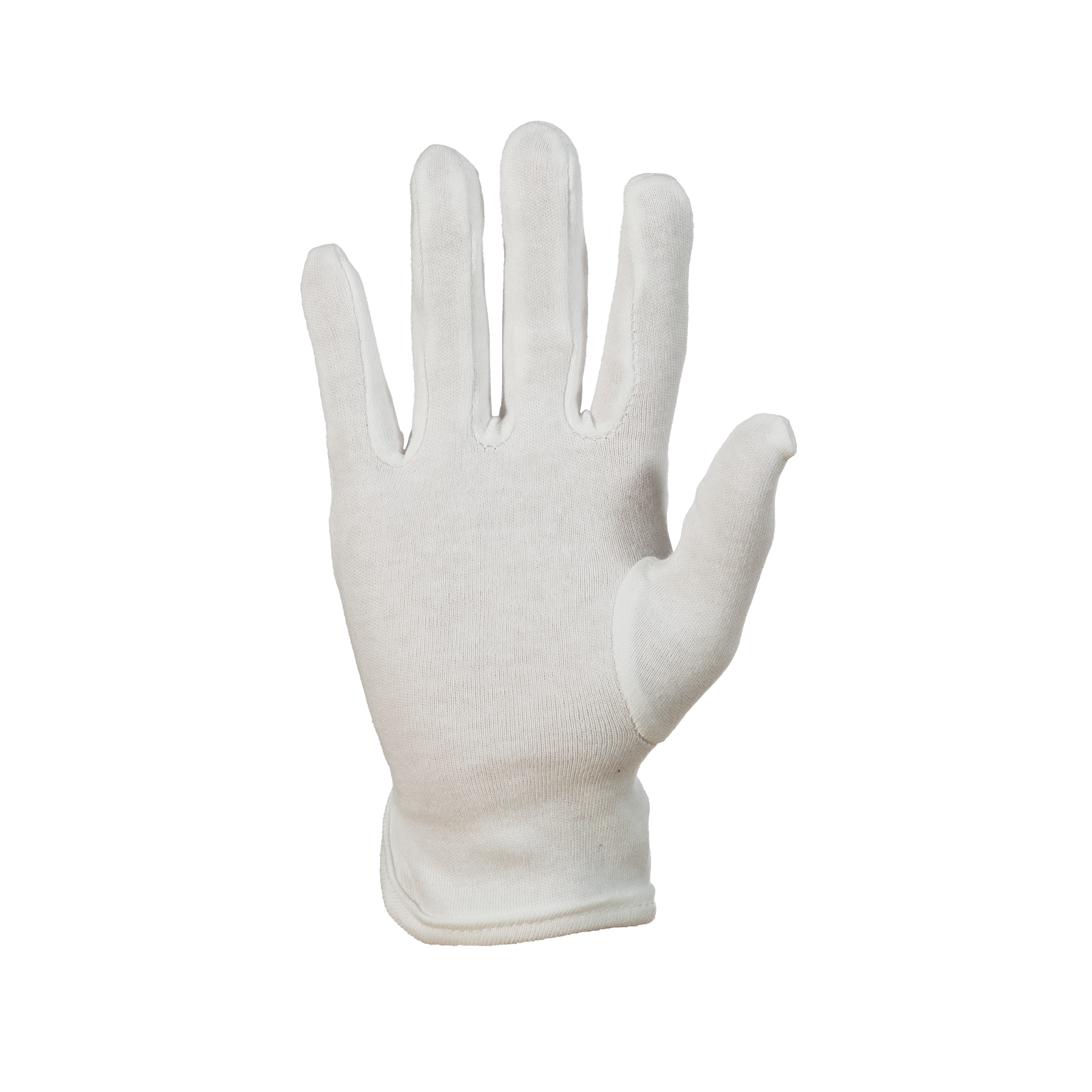 GLOVE COTTON BIODEGRADE MATERIAL WHITE 9