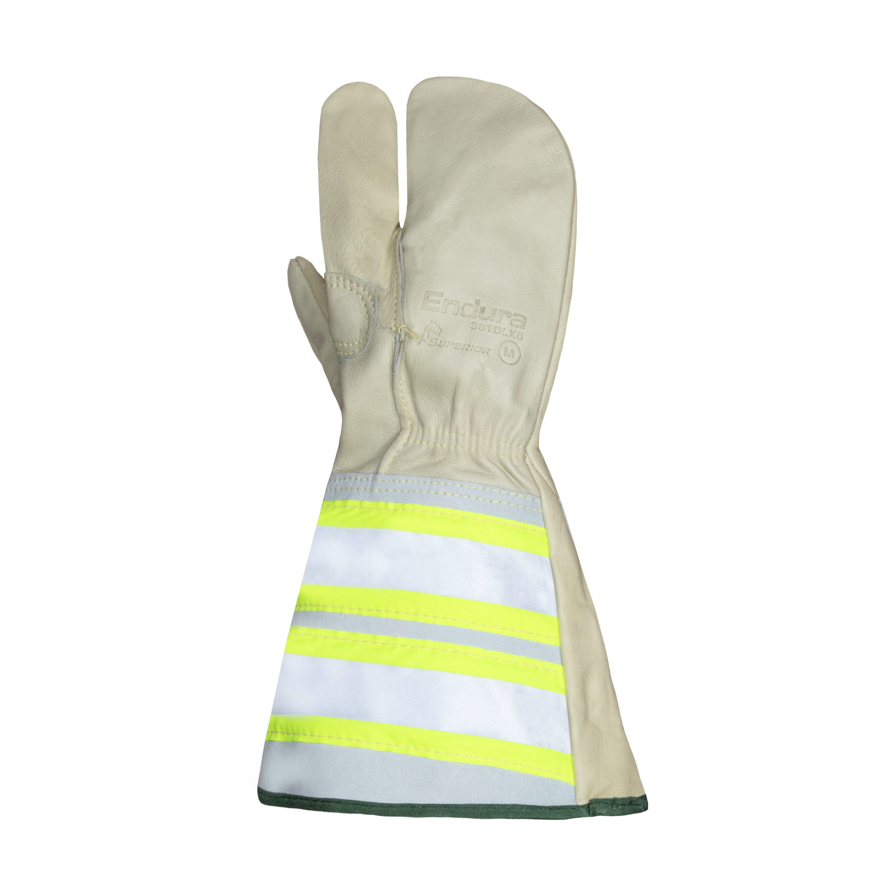 MITT ONE FINGER LINEMAN WHITE M