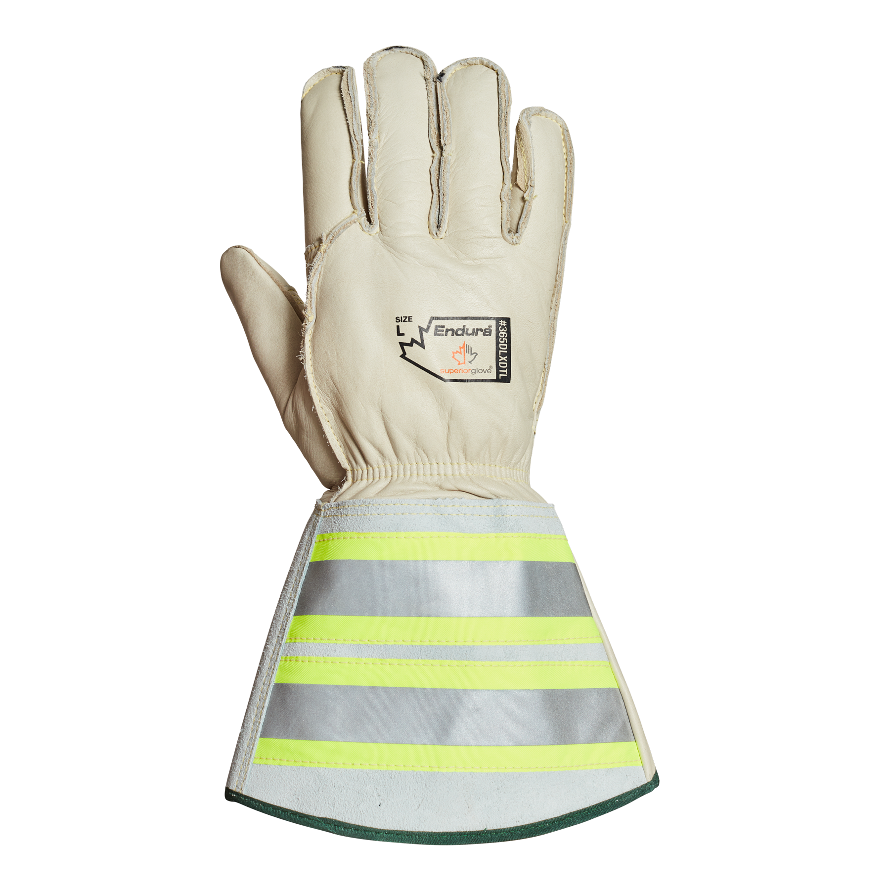 GLOVE GP LINEMAN/WINTER M SIL STRIPE