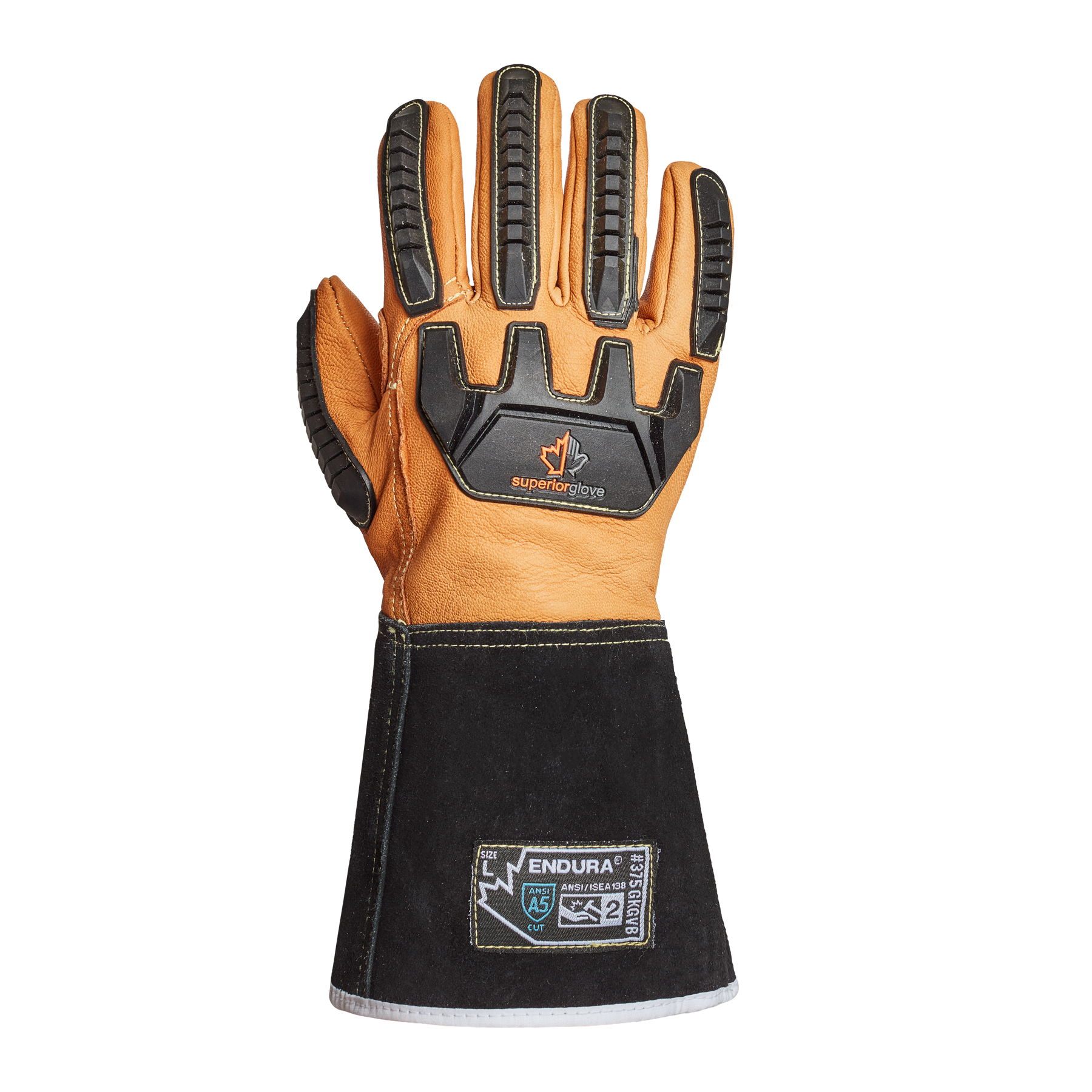 GLOVE CUT A5 IMP2 PADD PALM VP SW TAN L
