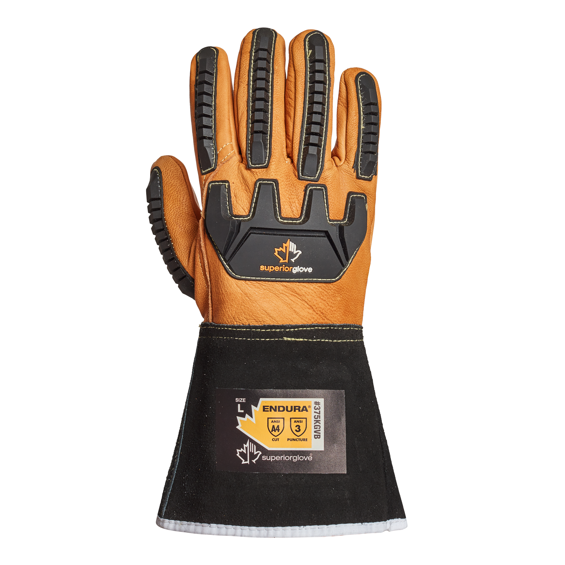 GLOVE CUT A4 IMPCT 2 6 CUFF VPSW TAN 2XL