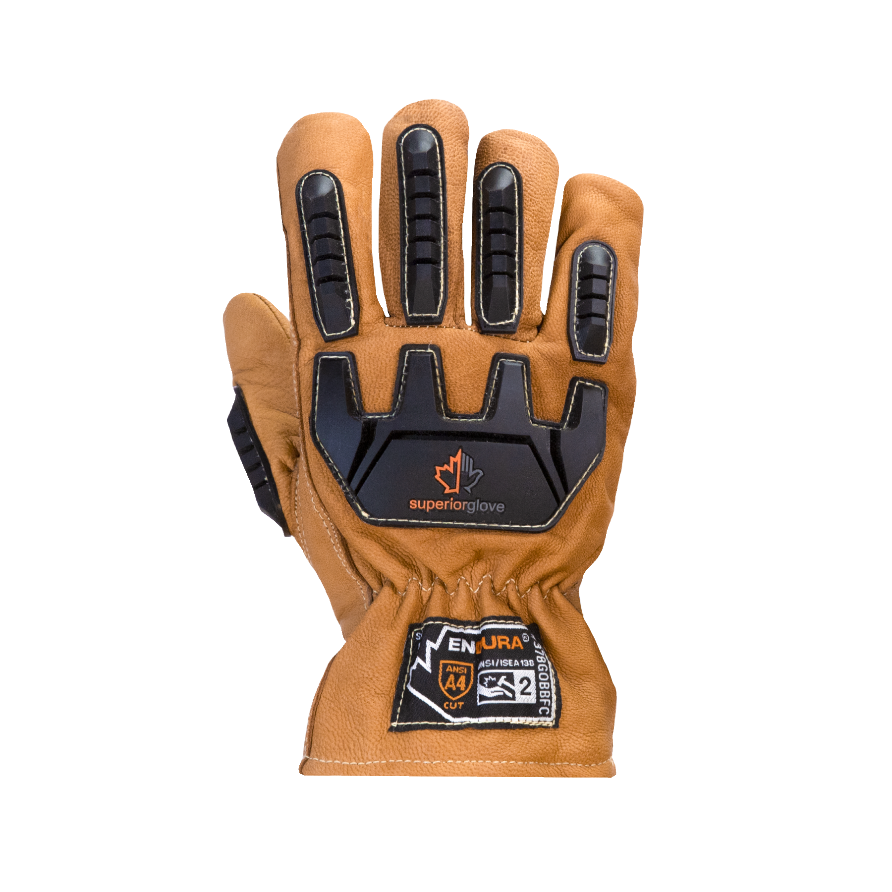 GLOVE DRVR L GOATSKIN LTHR ELAS A4