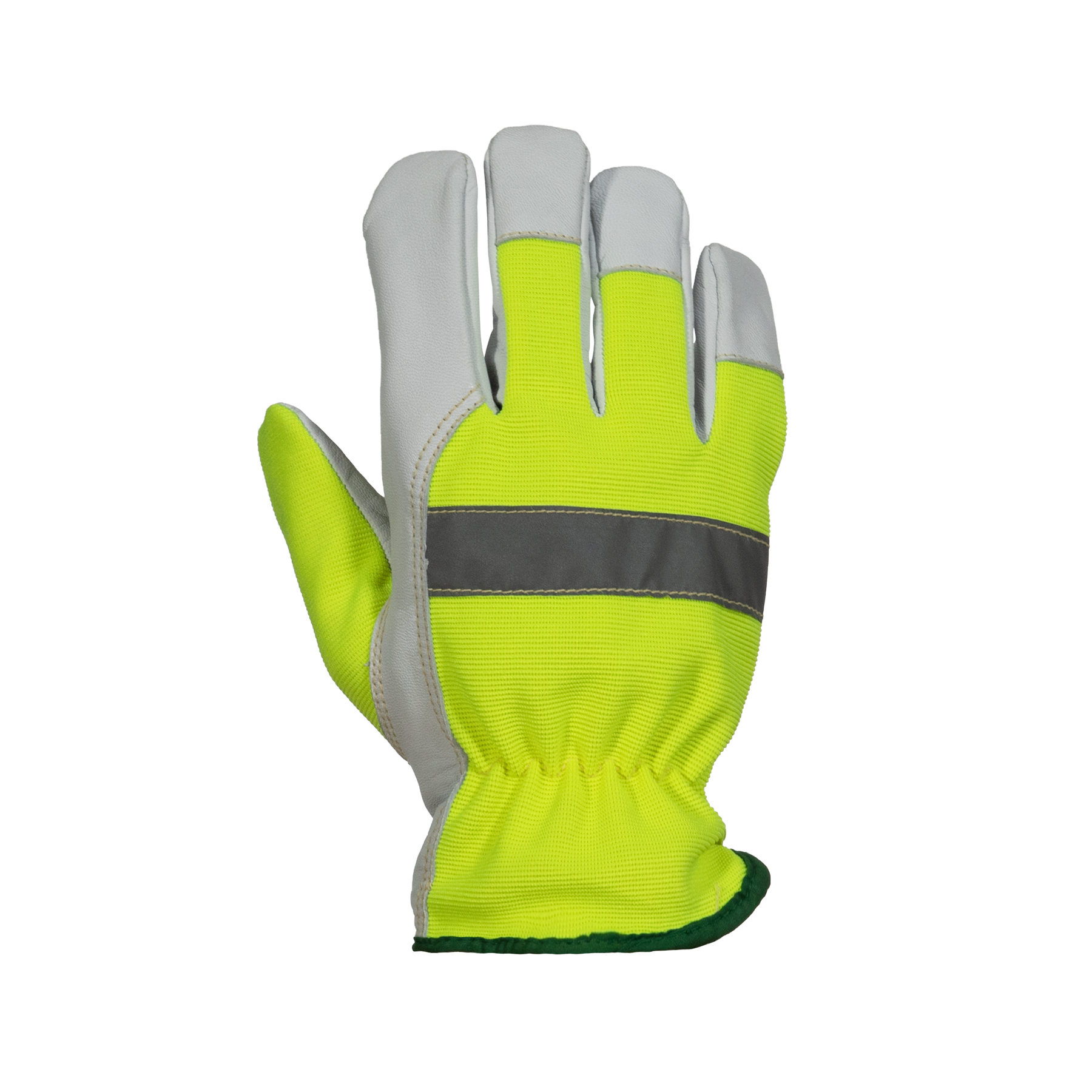 GLOVE HIVIZ CUT A5 PALM STRIPS YLW XL