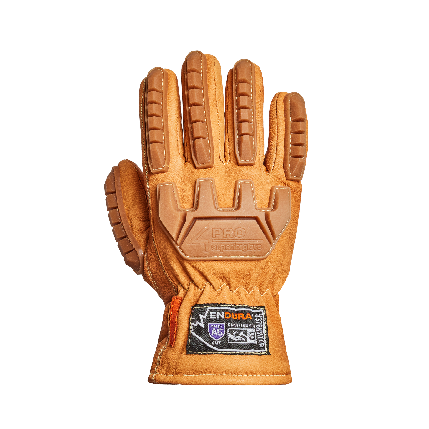 GLOVE DRVR L GOATSKIN LTHR A6 BR