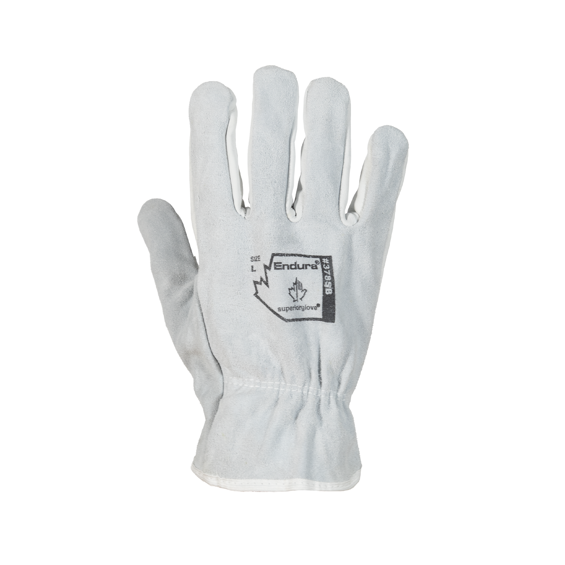 GLOVE SPLIT BACK DRIVERSSW WHT S