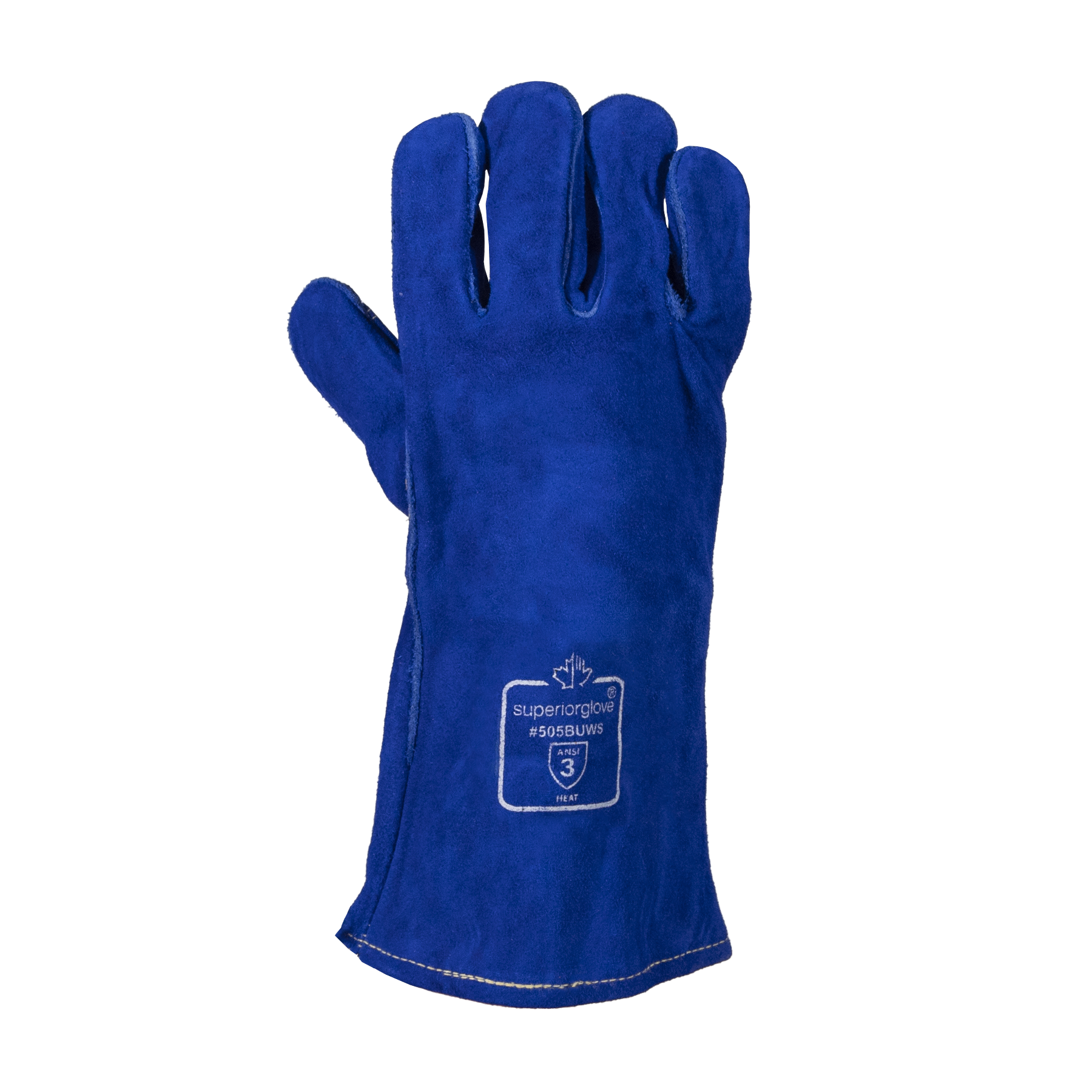 GLOVE WELDING MIG L BL WIDE THUMB DLX