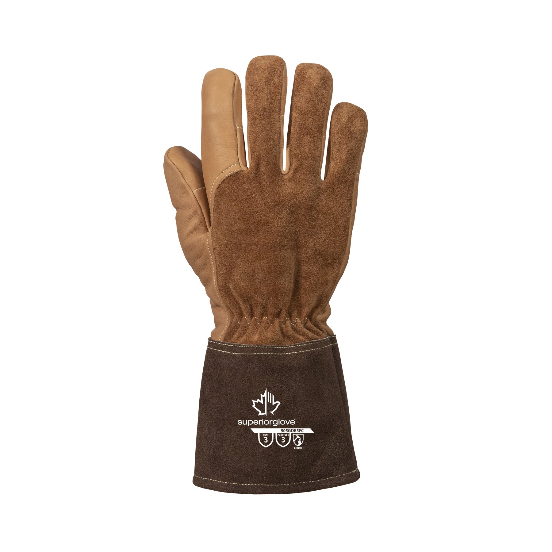 GLOVE HEAT 3 FINGERTIP CRUSH TAN M