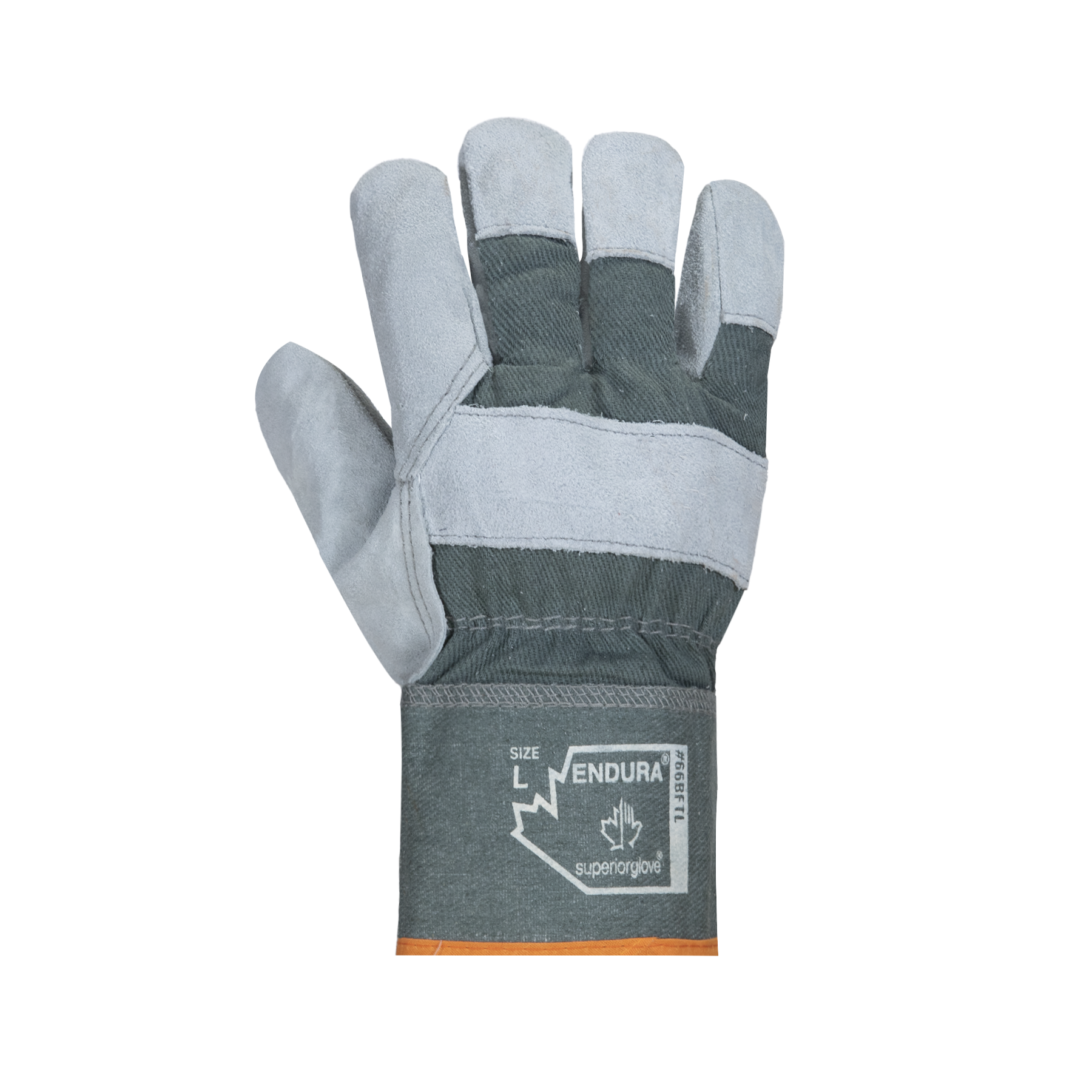 GLOVE THINSULATE LINED LEATHER VP GRY L