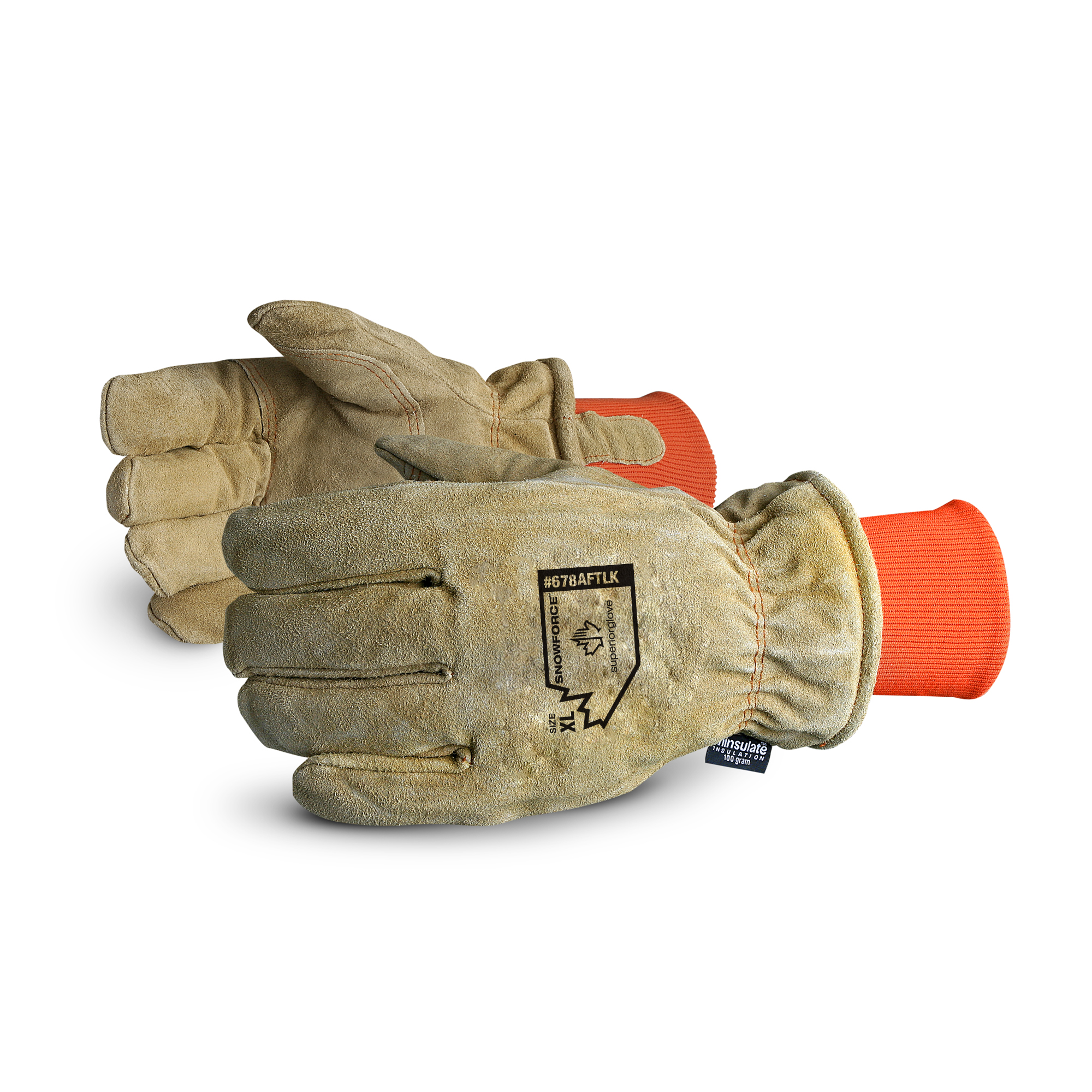 GLOVE MINUS 40C / 40F LEATHER TAN XL