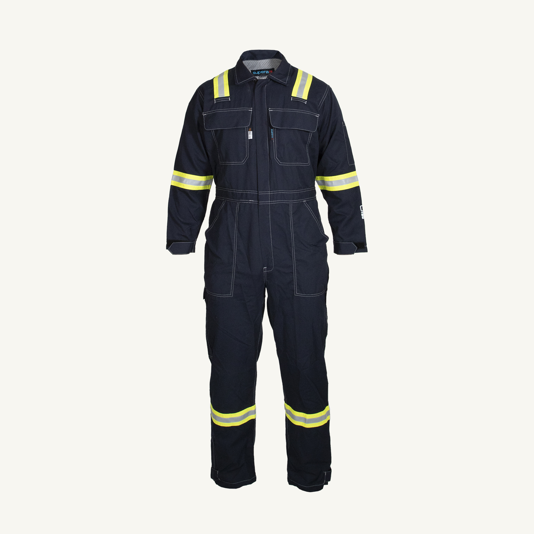 COVERALL NAVY FR 7OZ 52X32