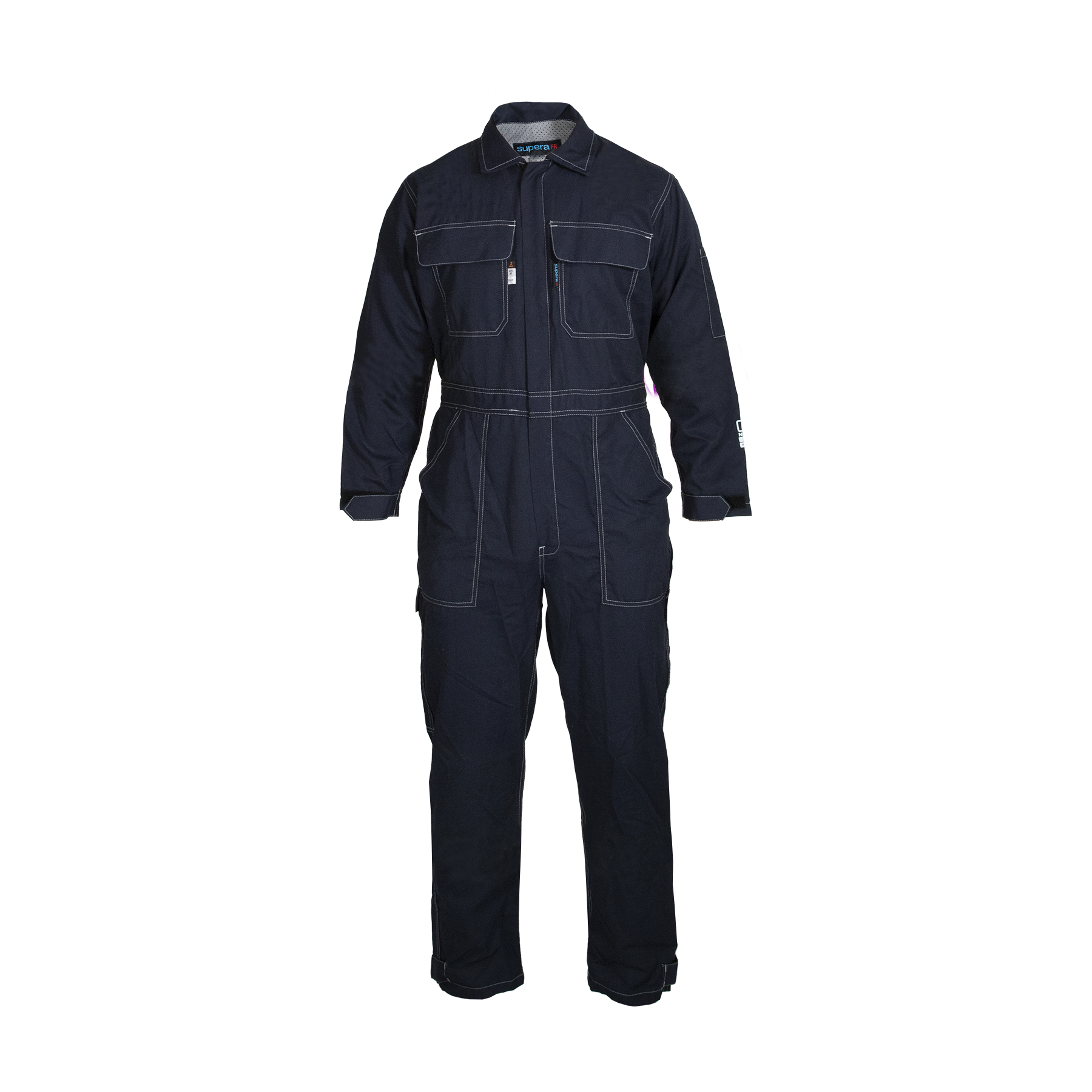 COVERALL NAVY FR 7OZ 56X30