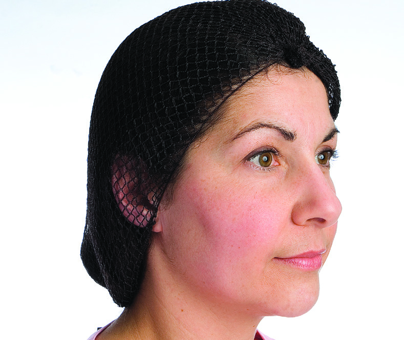 HAIRNET 21 FINE MESH BROWN ONE