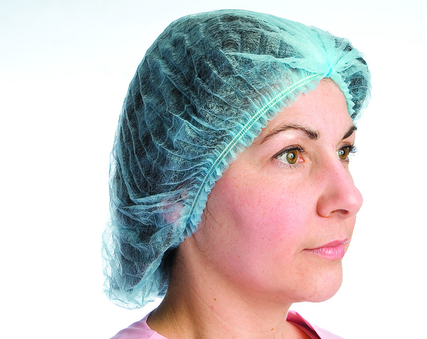 HAIRCAP BLUE PLTD BOUFFANT BLUE ONE