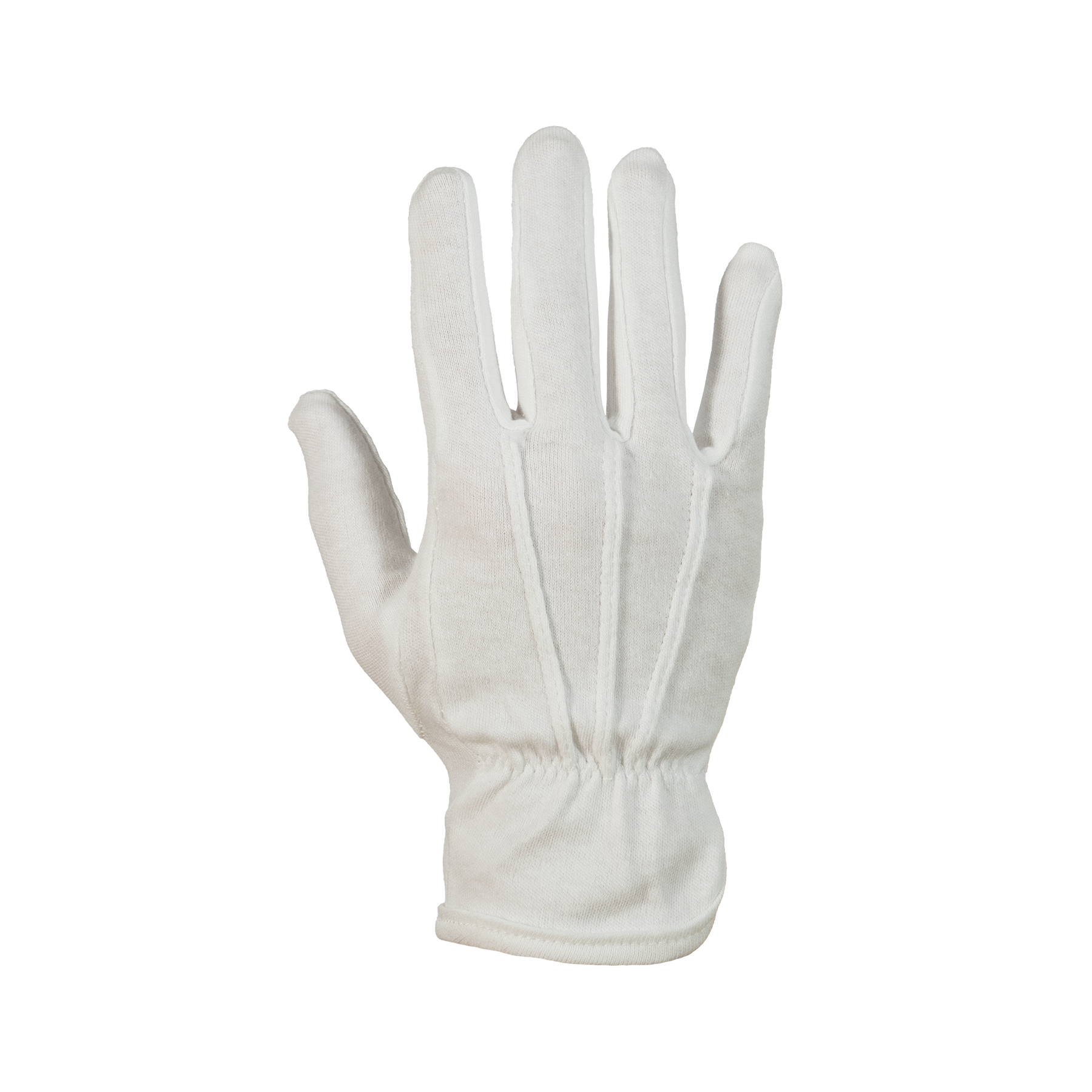 GLOVE COTTON BIODEGRADE MATERIAL WHITE 9