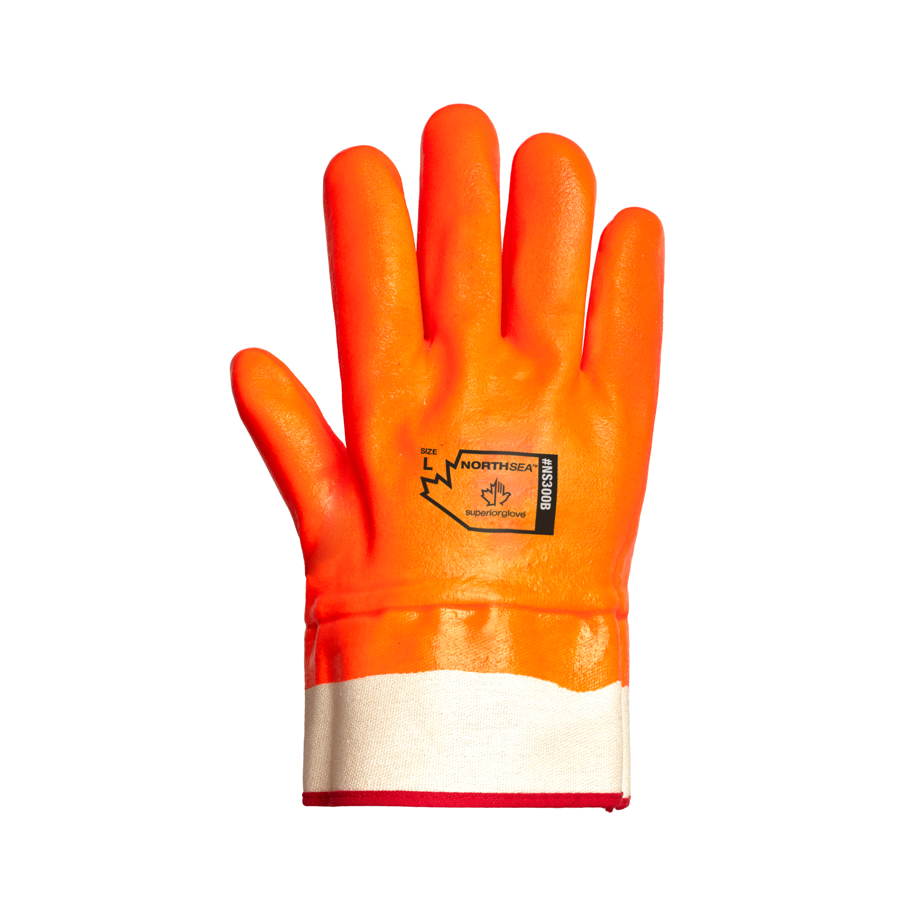 GLOVE COLD CHEMICAL SHORT CUFF ORNG L