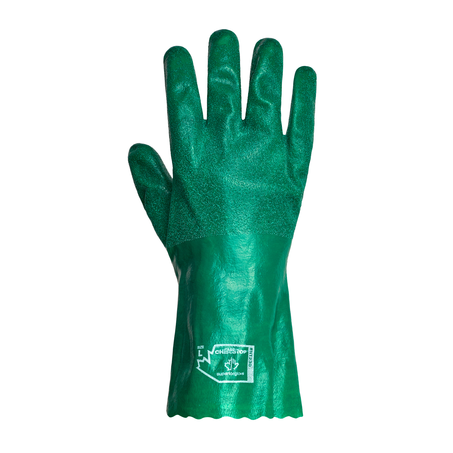 GLOVE CHEM NITRILE EXTRA GRIP VP GRN S