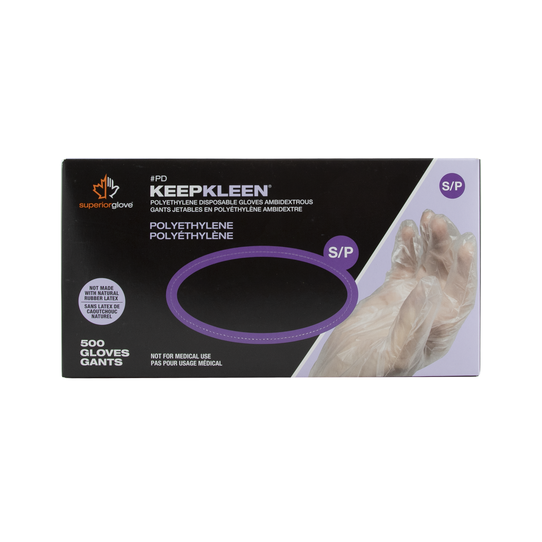 GLOVE FOOD SAFE DISPOSABLE PU NATURAL L