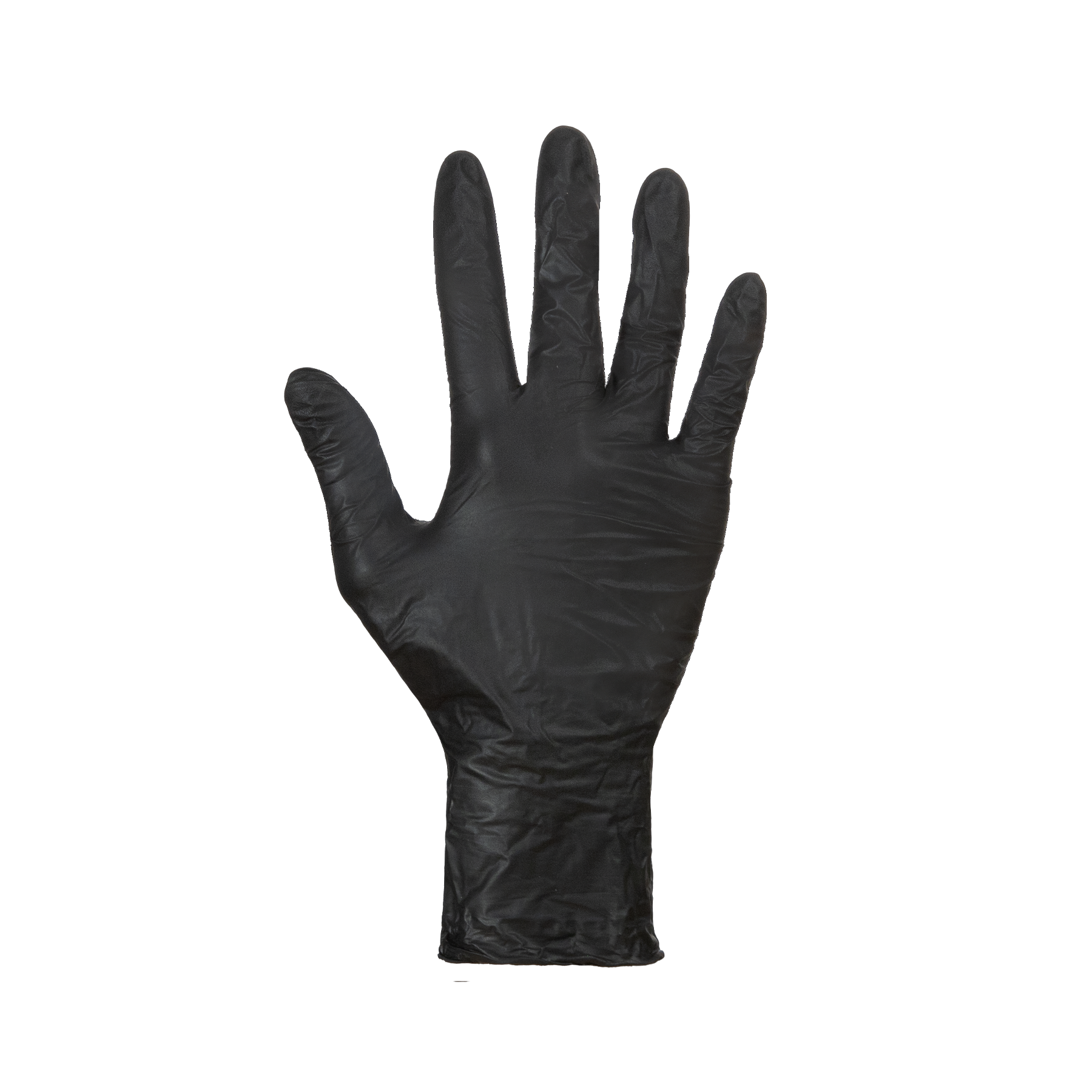 GLOVE 3.5 MIL DISPOSABLE NITRILE BLACK S