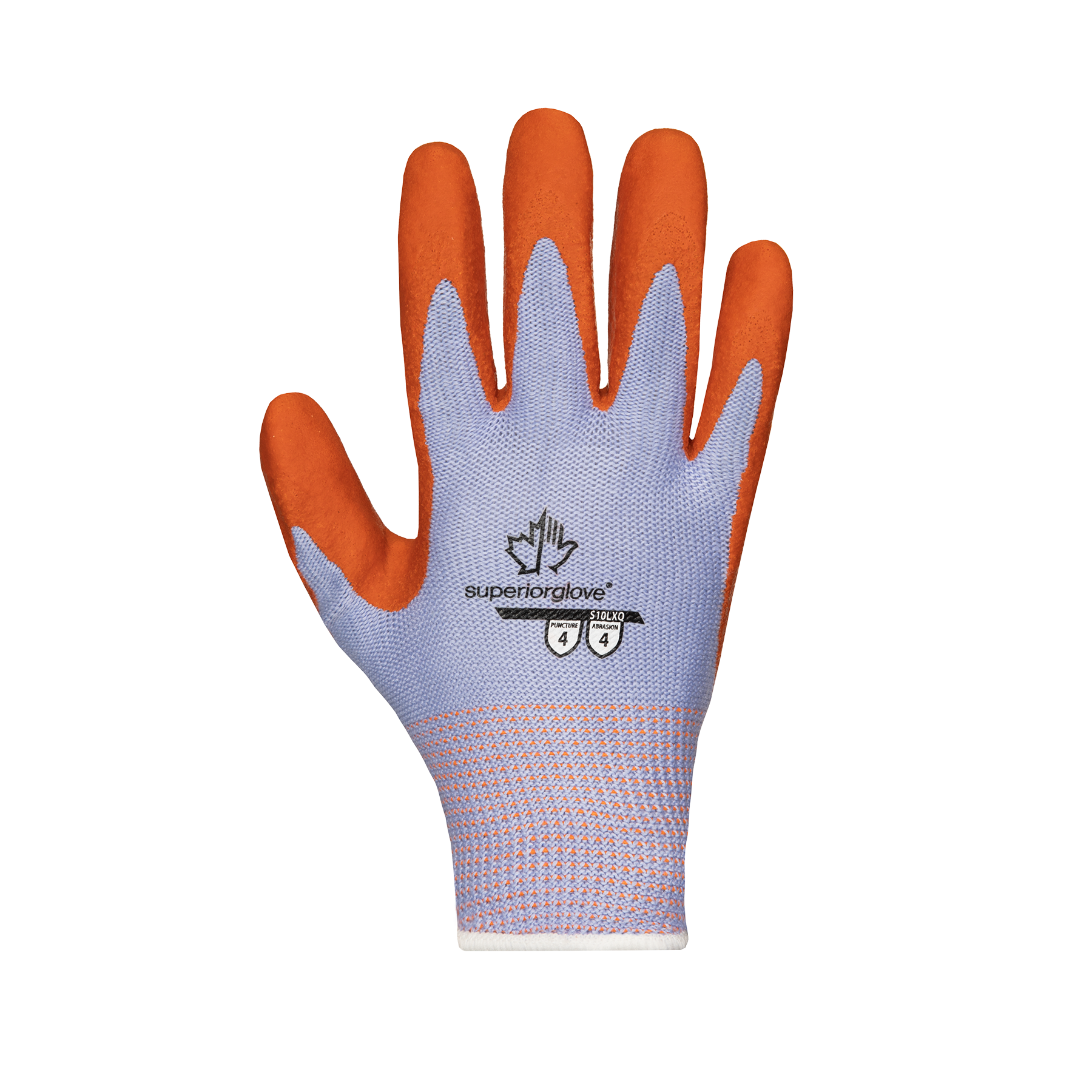 GLOVE GP CTD SZ10 LATEX BL/GRA SMLS