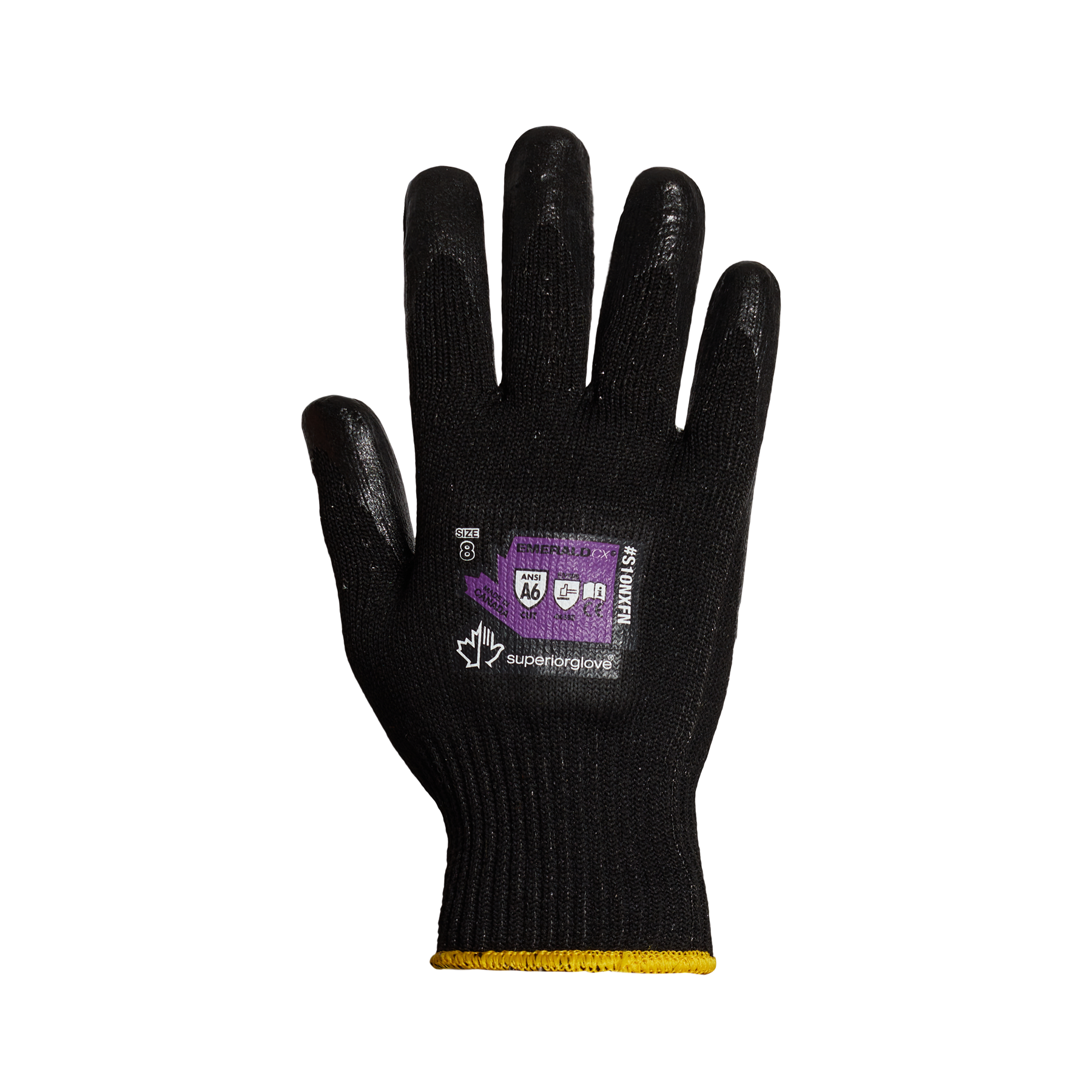 GLOVE EMERALD CX FOAM NITRILE 10G SZ 8