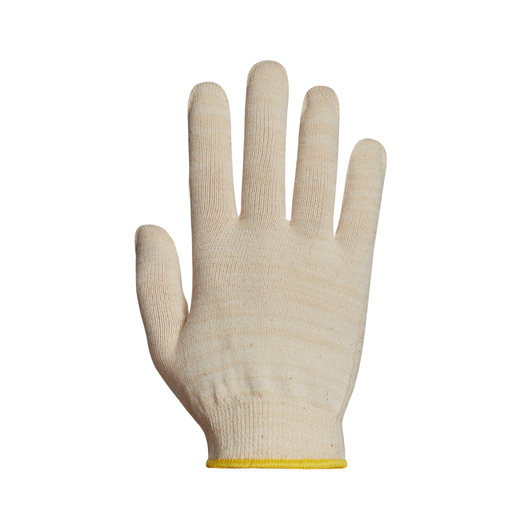 GLOVE FINE KNIT COTTON SPANDEX VP WHT M
