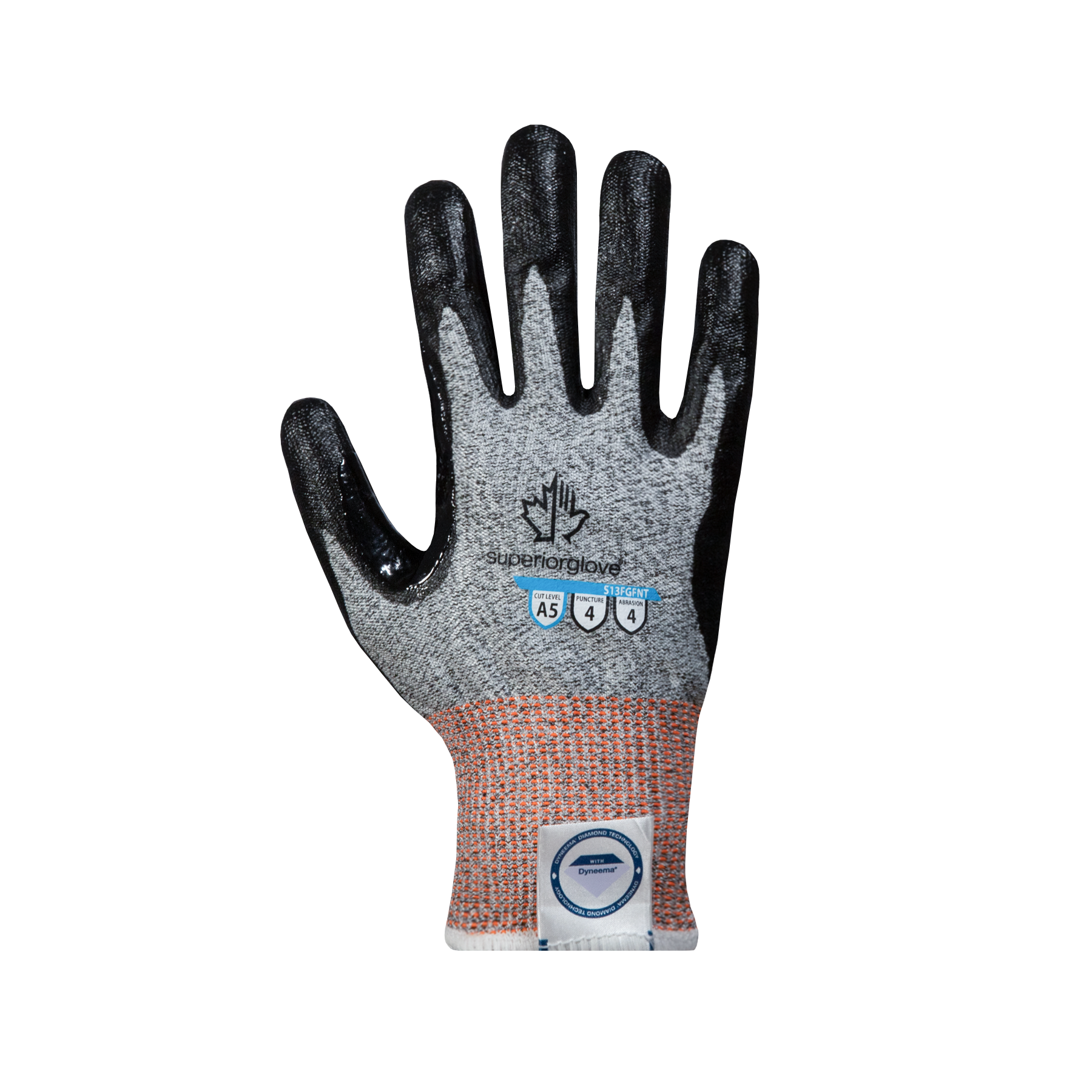 GLOVE CUTA5 FOAM NITRILE PALMS VP GRY 5