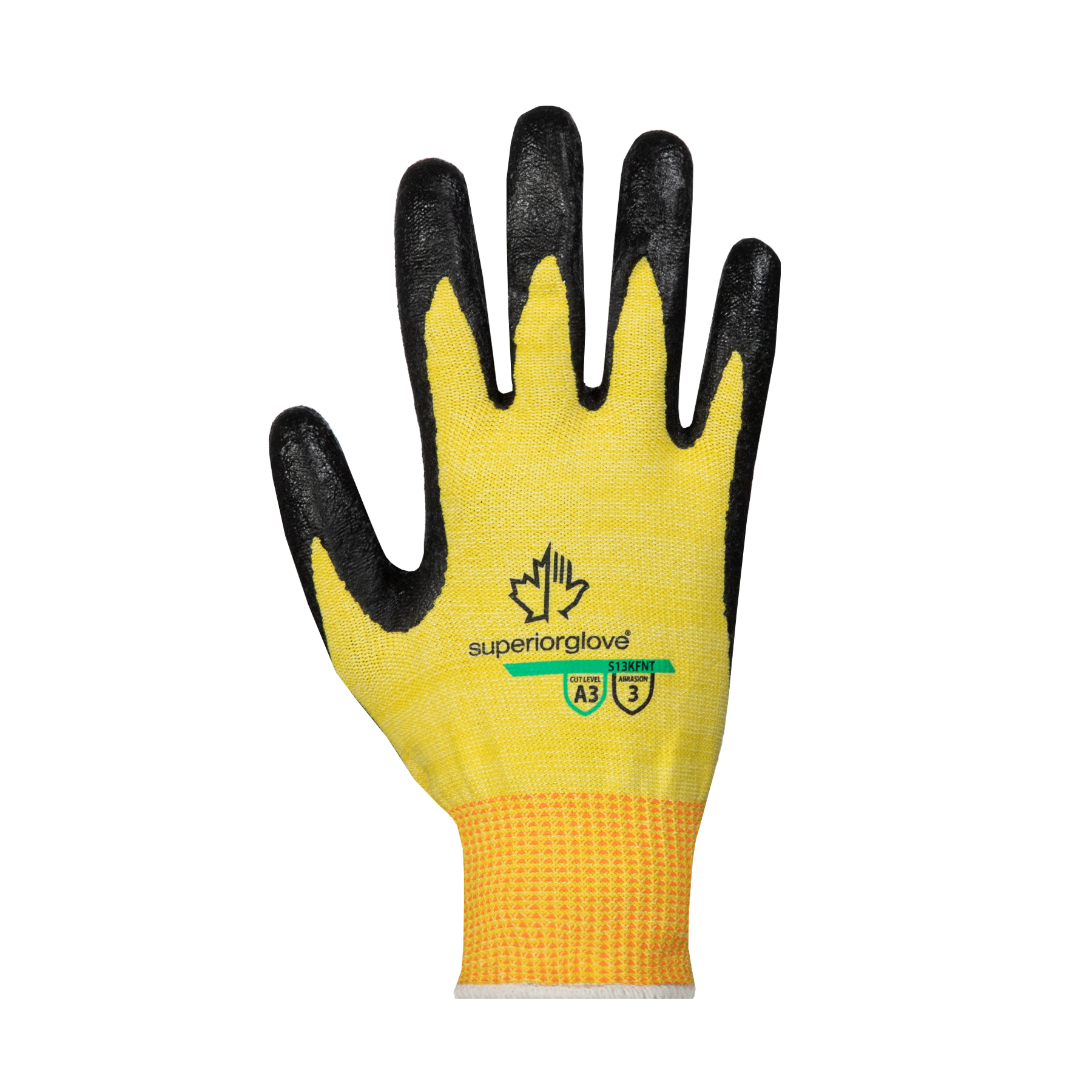 GLOVE CUTA3 HEAT 2 FOAM NITRILE VP YLW 9