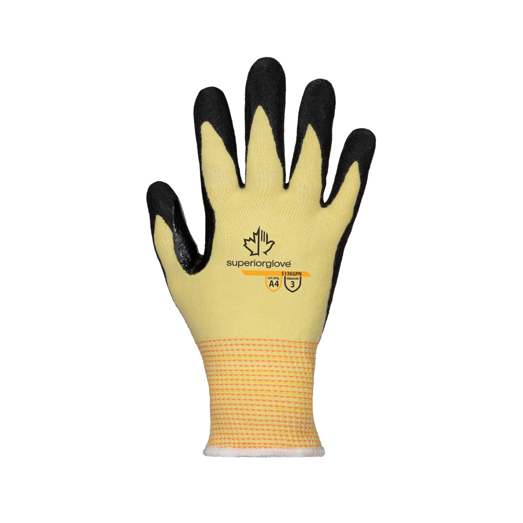 GLOVE CUT A4 MICROPORE NITRILE VP YLW 8