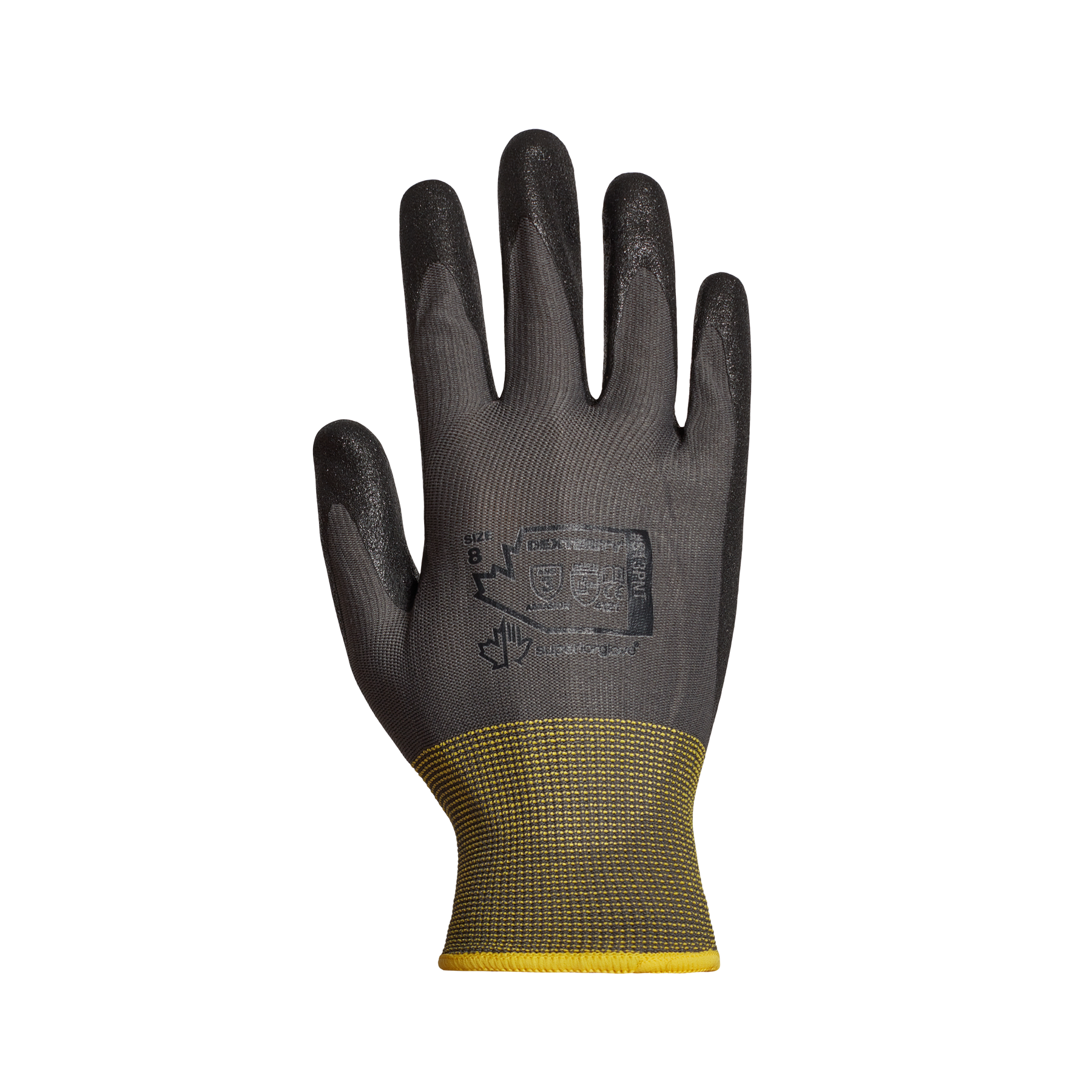 GLOVE GP CTD SZ8 NITRILE 13 GA NYL