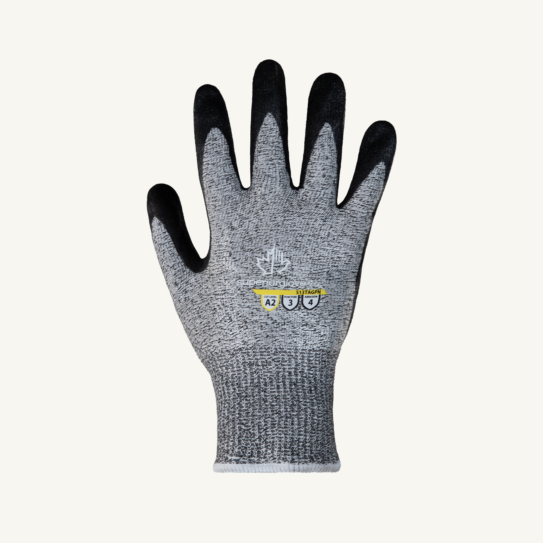 GLOVE CUT A2 MICRO NITRILE PALM GRAY 5