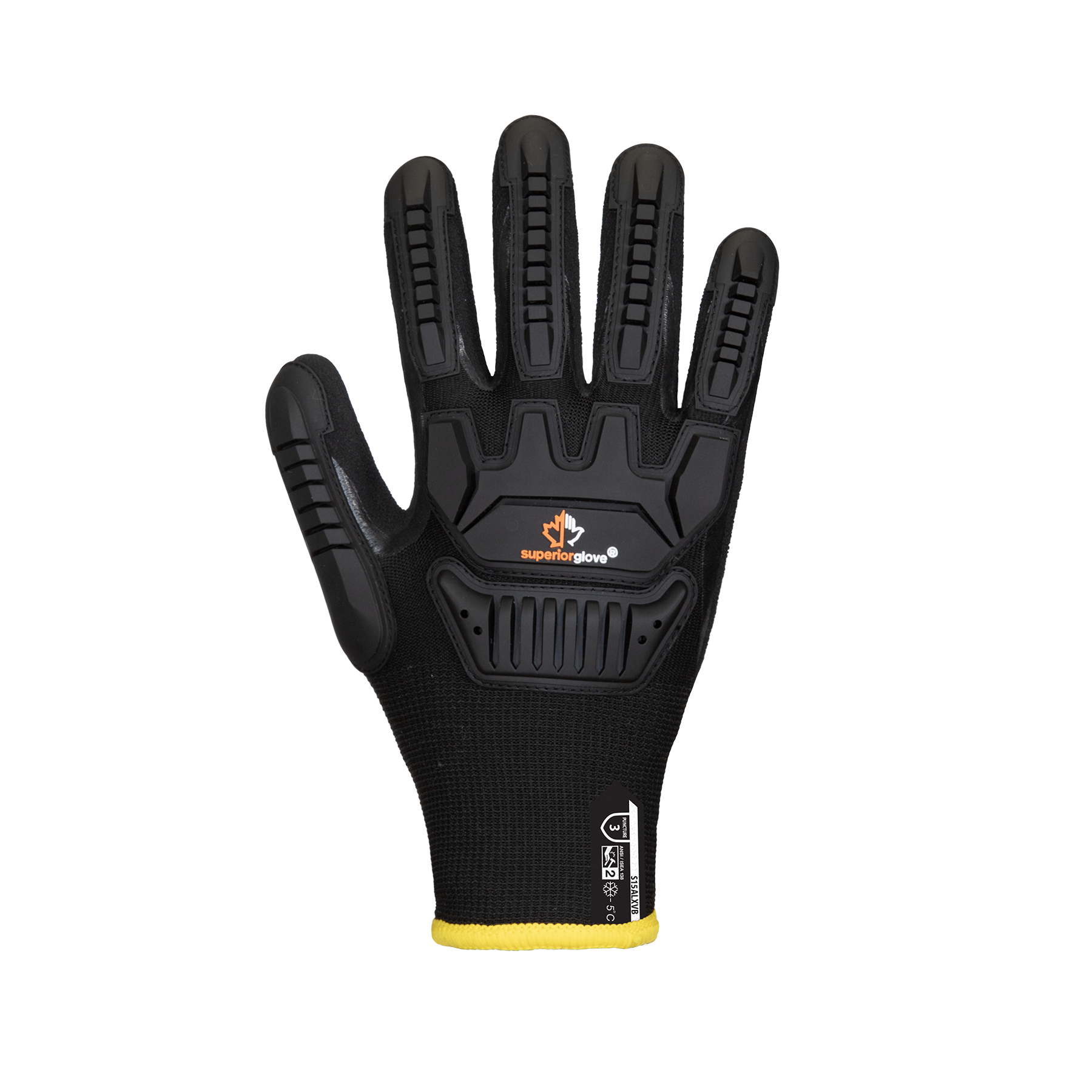 GLOVE COLD KNIT IMPACT 2 LATEX BLACK 9