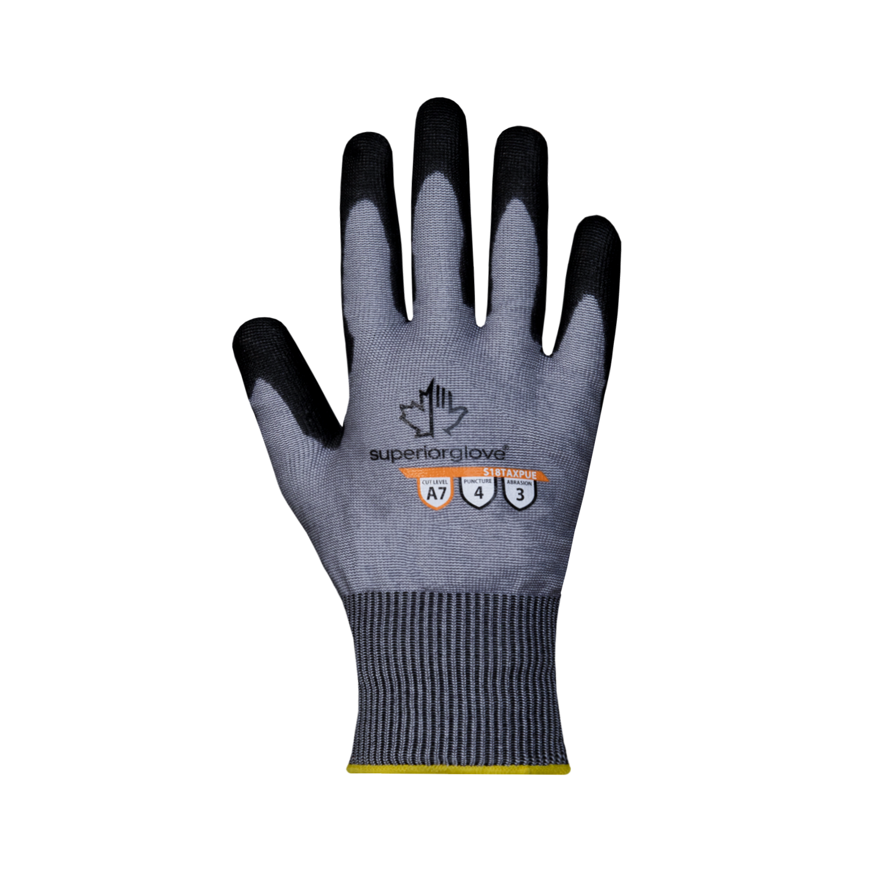 GLOVE CUT A7 PU PALMS GRAY 7