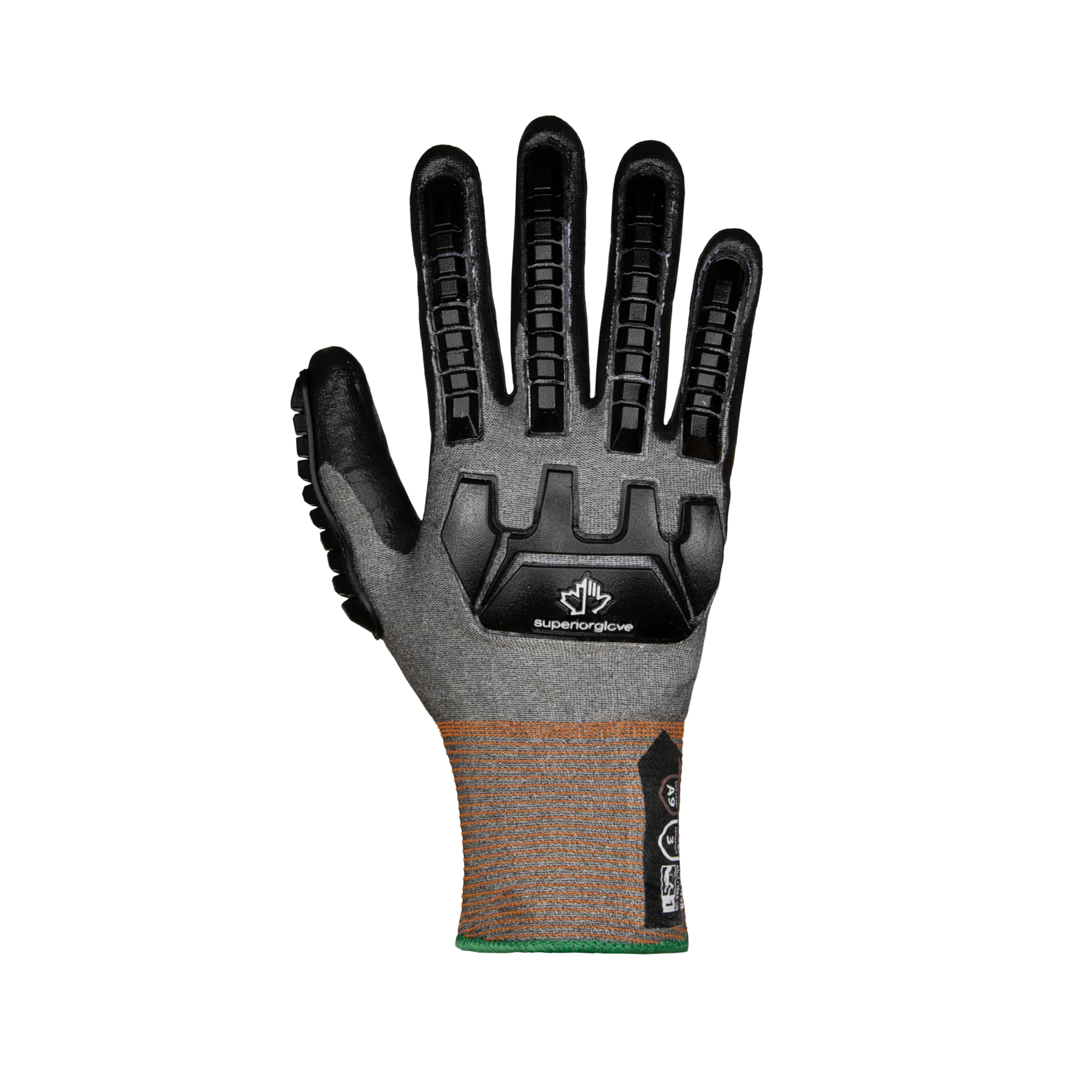 GLOVE CUT A9 IMPACT 1 NITRILE GRAY 9